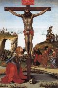 Luca Signorelli The Crucifixion with St.Mary Magdalen USA oil painting artist